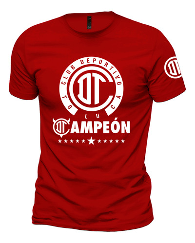 Playera Toluca Campeon 11 Estrellas Todas Las Tallas