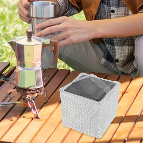 Linterna Solar Para Acampar, Plegable, Resistente Al Agua,