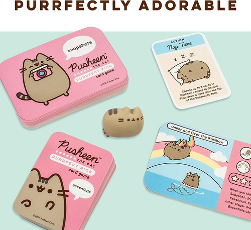 Juego De Cartas Familiar Pusheen Purrfect Pick Ravensburger