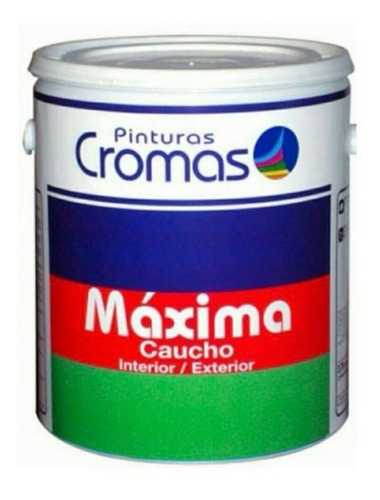 Pintura Amarillo Radiante Cromas Maxima Galon Caucho Y Exter