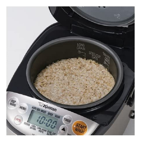 Panela De Arroz Zojirushi Ns-lgc05xb Micom 0.54l Inoxidável