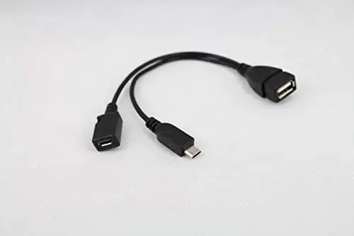 Confezione da 2 cavi OTG di ricambio per Fire Stick 4K, Amazon Fire TV Confezione da 2 cavi OTG di ricambio per Fire Stick 4K, Amazon Fire TV