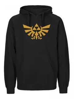 Sudadera The Legend Of Zelda Trifuerza Breath Of The Wild