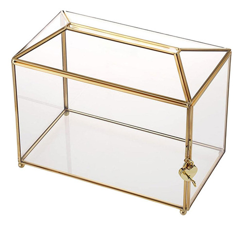 Caja De Vidrio Para Guardar Tarjetas De Regalo, Terrario
