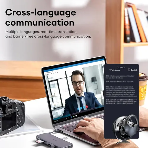 Traductor De Idiomas, Auriculares T26 Pro, Admite Más De 114