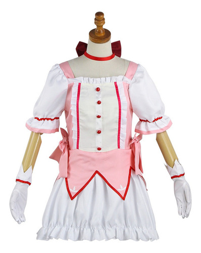 Traje De Cosplay De Puella Magi Madoka Kaname Disfraz De Akemi Homura Uniforme De Fiesta