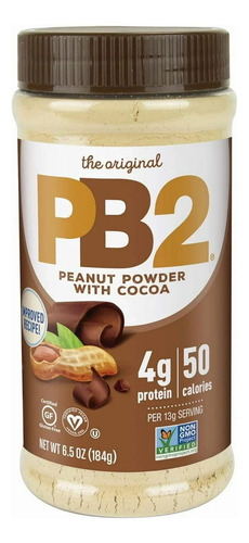 Pb2 Powdered Peanut Butter With Chocolate - 6.5 Oz