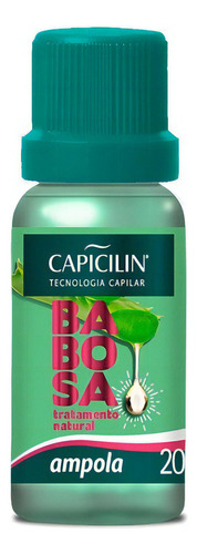 Capicilin - Ampola Babosa Tratamento Natural 20ml