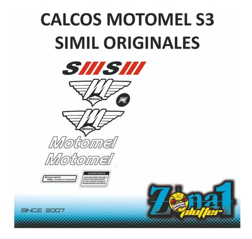 Calcos Motomel S3