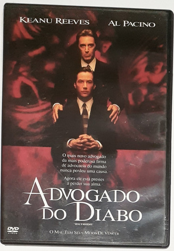 Dvd - Advogado Do Diabo - Keanu Reeves - Al Pacino