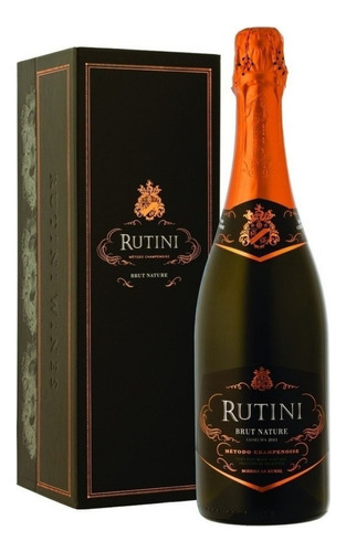 Estuche Rutini Brut Nature 750 Ml