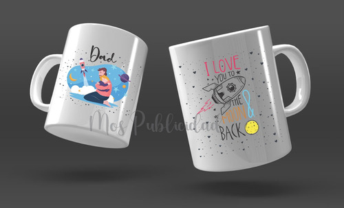 Mug Personalizado Día Del Padre Regalo