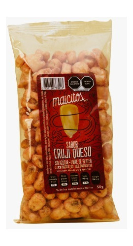 Botana Maicitos Inflados Al Vapor Snack Saludable Crujiqueso