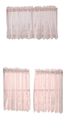 De Cortinas Para Ventana De Cocina De 3 Piezas