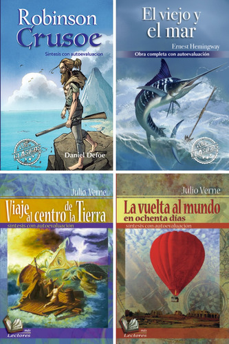 Obras Julio Verne | Robinson Crusoe | El Viejo Y El Mar