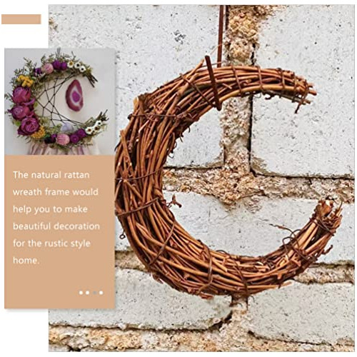 Conjunto De 2 Aros De Sauce Natural Manualidades Forma ...