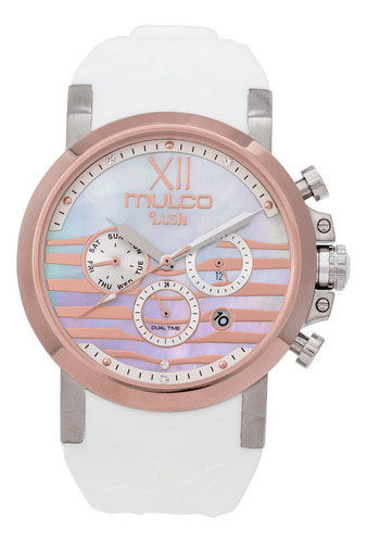 Mulco Lush Watches Reloj De Acero Inoxidable Para Mujer Con