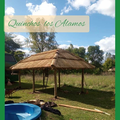 Imagen 2 de 5 de Quinchos De Paja/ Pergolas/ Decks. Los Álamos