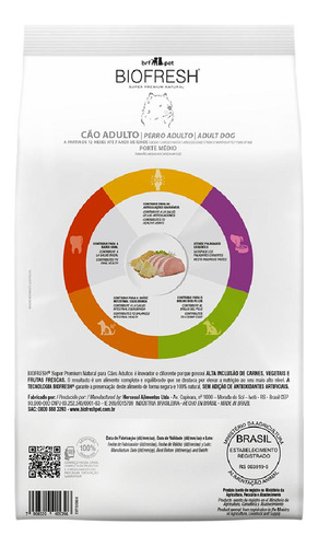 Ração Biofresh Cães Lombo E Abacaxi 3kg