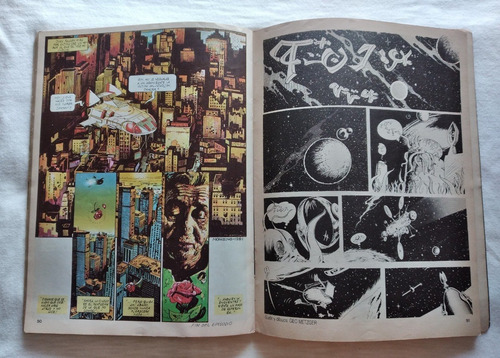 Revista Zona 84 Nº 35 (cómics) Toutain. Dan O'bannon, Jones (Usado)