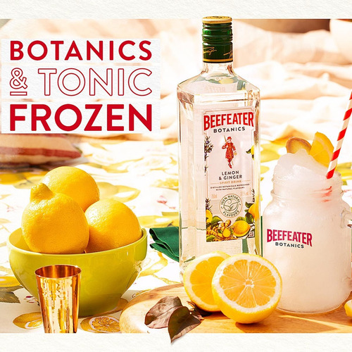 Imagem 5 de 5 de Gin Beefeater Botanics Lemon & Ginger London Dry 750 Ml