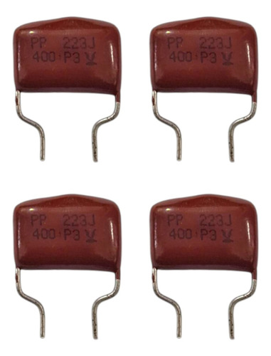 04 Capacitor Poliéster 0,022uf 22nf 400v 223