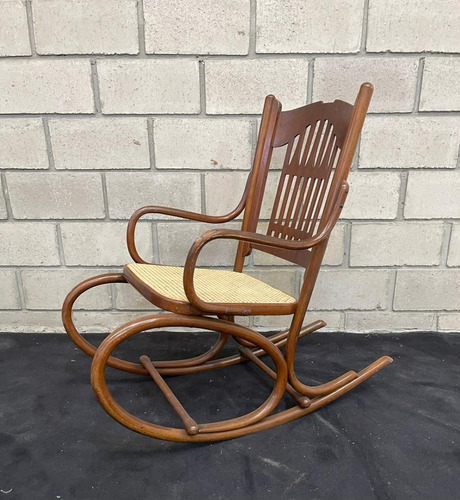 Antigua Silla Mecedora Original Thonet Tdl Amer