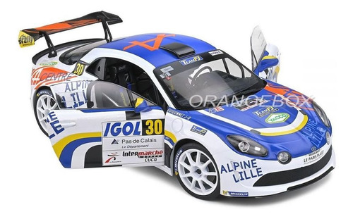 Alpine A110 Rgt Rallye 2020 1:18 Solido