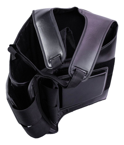 Peto Taekwondo Boxeo Mma Muay Protector Piel Mjm In Negro