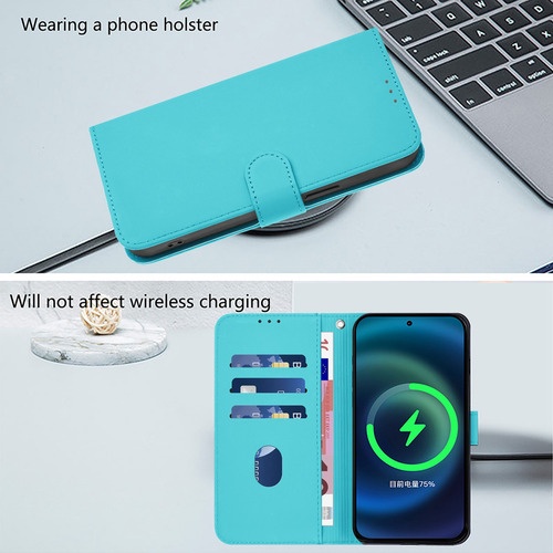 Funda De Piel Tipo Cartera Con Ranura For Teléfono Vivo Y53s