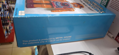 Figura Metal House New Meter Robot Tin Robot S. Reedicion