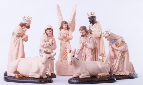 Nacimiento 40cm Tono Crema