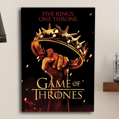 Poster Mural Decorativo Game Of Thrones 40x60 Cuadros En Mdf