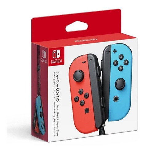 Nintendo Switch - Joy-con Neon Red - Neon Blue