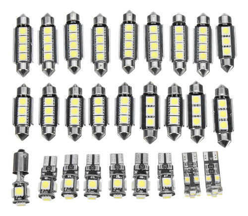 Kit De 27 Luces Led Blancas Para Coche, Clase E W211 2002-20