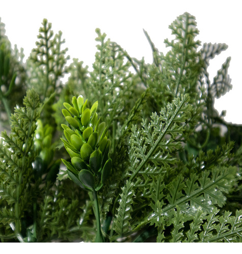 Kit Ramas Planta Artificial Decorativo Estrobilo 25 Piezas