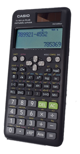 Calculadora Científica Fx-991 La Plus 2nd Edition Dual Negro (Usado)