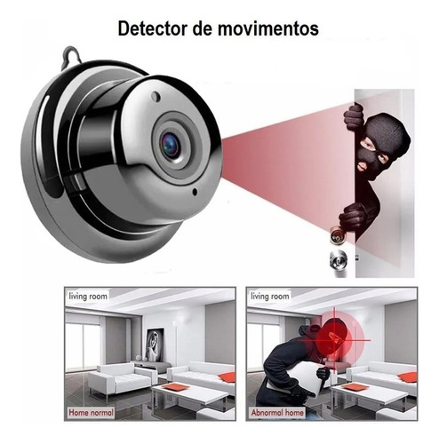 Mini Camera Espiã Wifi Ip Discreta Via App Celular Portatil