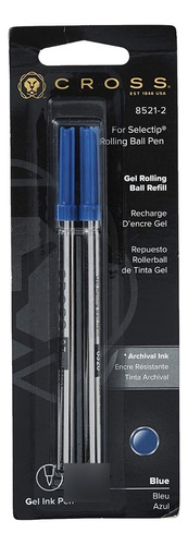 Bolígrafo, Tinta De Repuesto Color Azul (0.7 Mm)