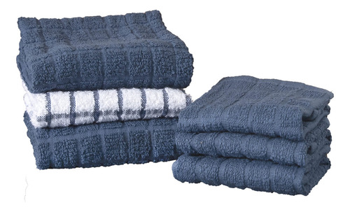 Juego De Toallas De Cocina 100% Algodón Absorbentes Y Suaves
