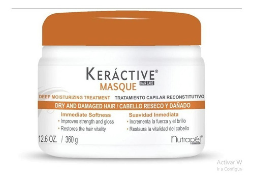 Keráctive Masque Mascarilla Cabello Reseco Y Dañado 360 G