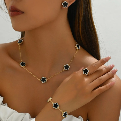 Para Conjunto De Joias Com Pulseira Feminina Mais Vendido