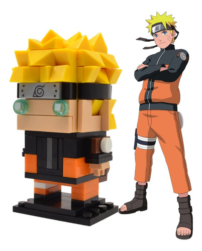 Bloques De Construccion 3d De Naruto Calidad Premium