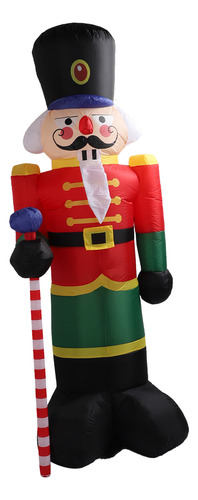 Soldado Inflable De Navidad De 7 9 Pies De Fibra De
