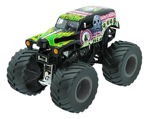 Carrinho Furious Machines - Sapico Personagem Grave Digger