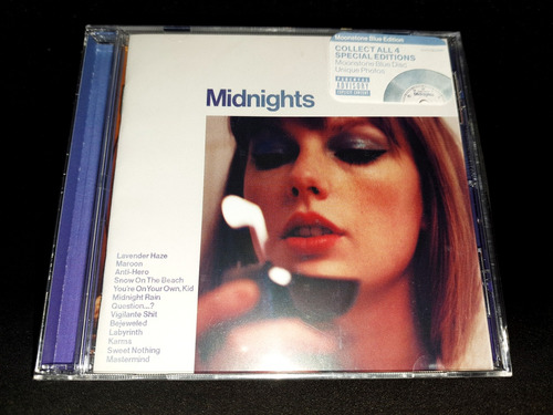 Taylor Swift Midnight Moonstone Blue Edition Cd Original Pop
