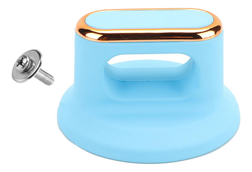 3 Universal Lid Handle Lid Knob Holding Knob Kitchen Blue