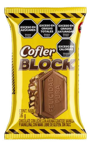 Chocolate Block Bombón Pack X16u Cioccolato Tienda De Dulces
