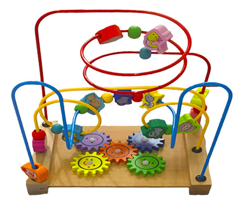 Juego Madera Motricidad  Laberinto Didáctico Montessori