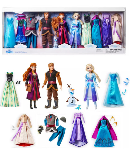 Set Lujo Muñecas Y Vestuario Frozen Ii - Disney Store
